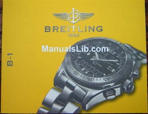 breitling 1304 a ricarica manuale|breitling electronic movement manual.